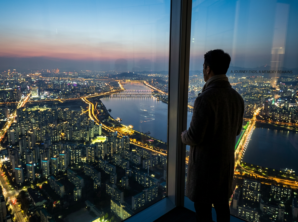 Seoul Sky observation deck at Lotte World Tower