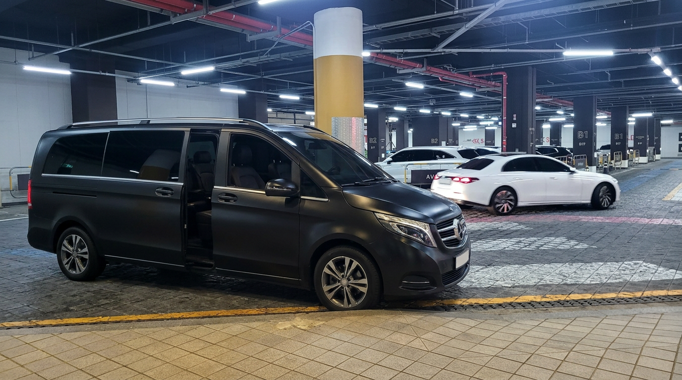 Lotte World Tower 地下Gate 23·24 — VIPコンシェルジュ車両乗車ベイ