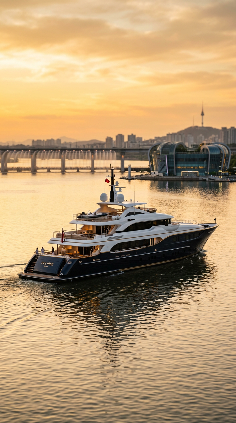 Golden Blue Marina — Han River, Seoul
