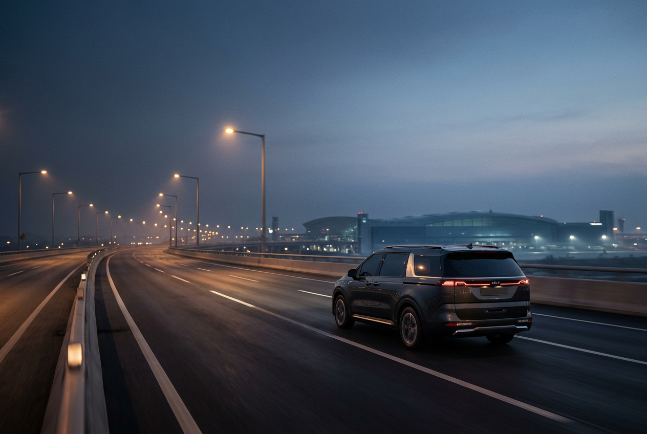 Private BMW driving experience in Korea ending with gate delivery to Incheon Airport