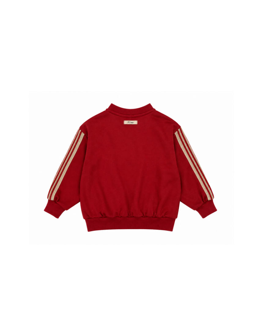 Line Track ZIP-UP (Kids)-Red