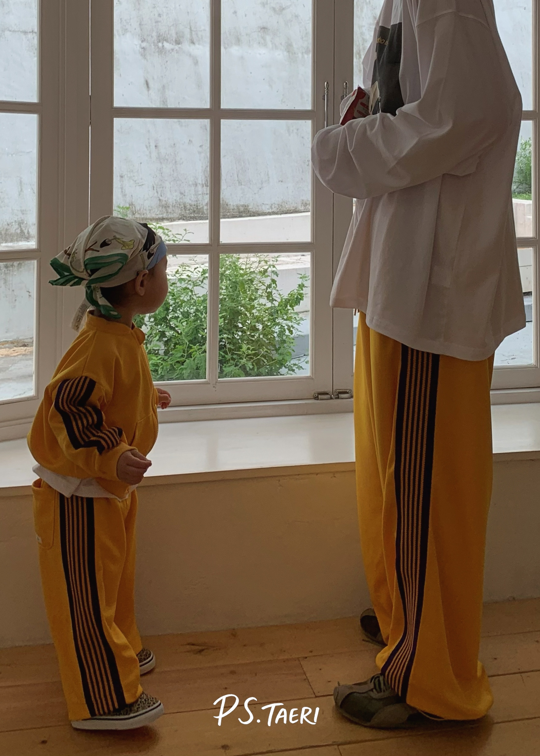 Line Track ZIP-UP (Kids)-Yellow