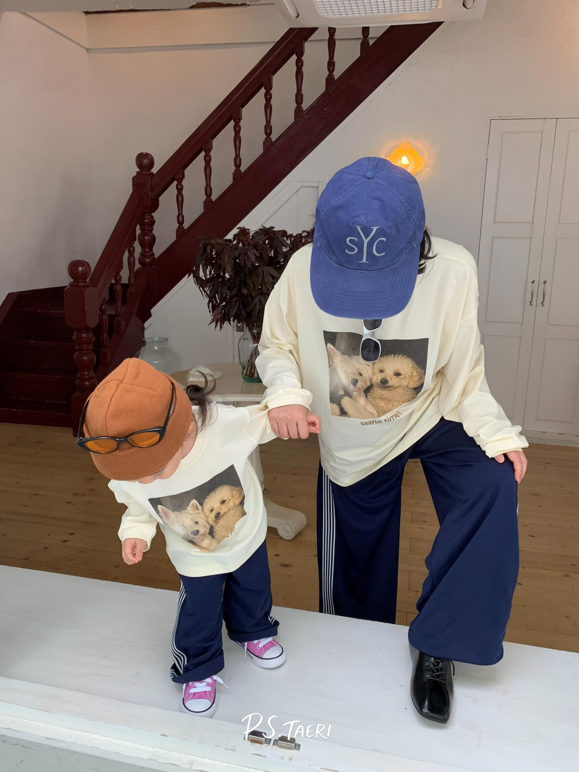 Line Track Pants (Adult)-Navy