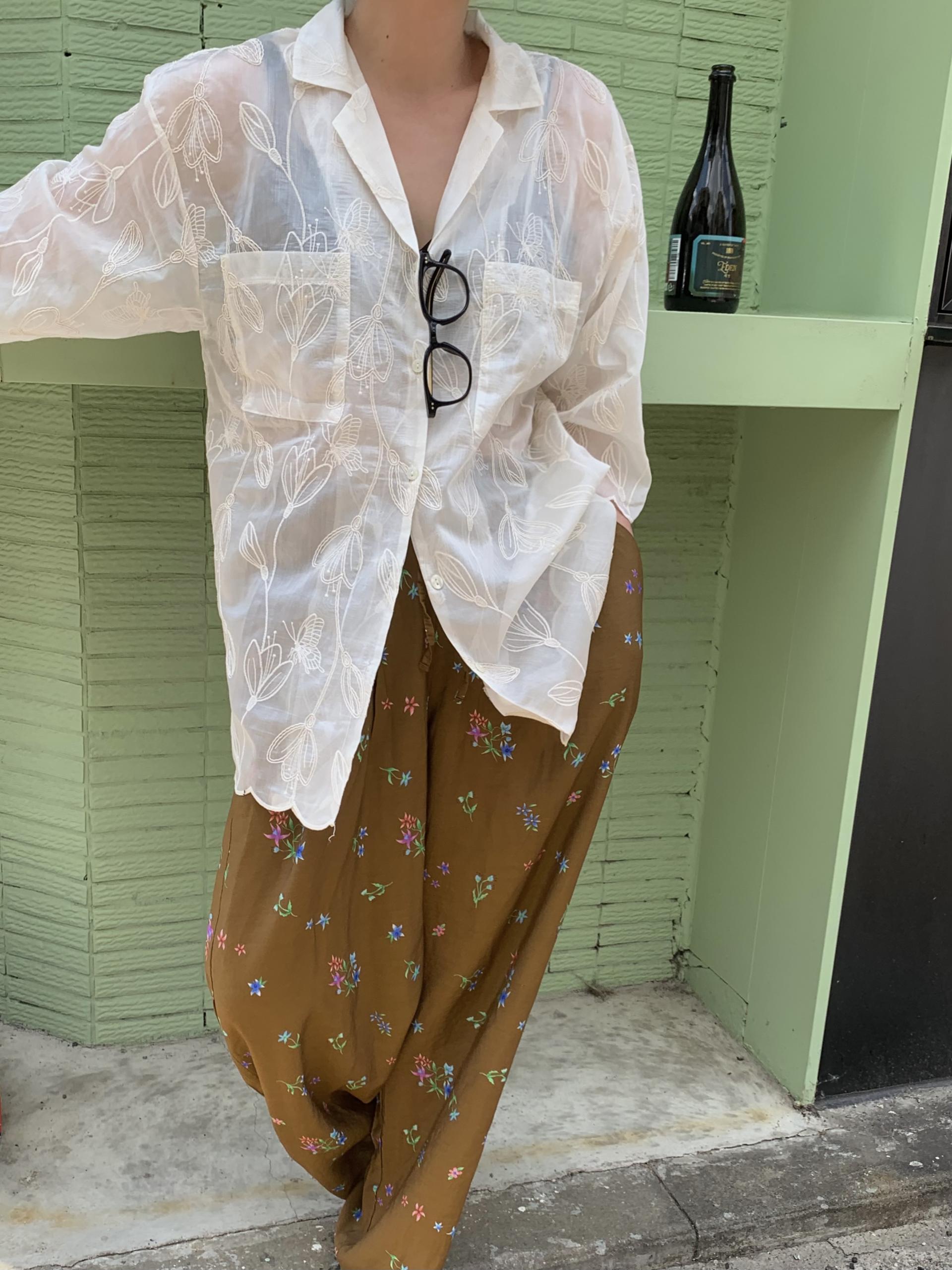 자수 SHIRT
