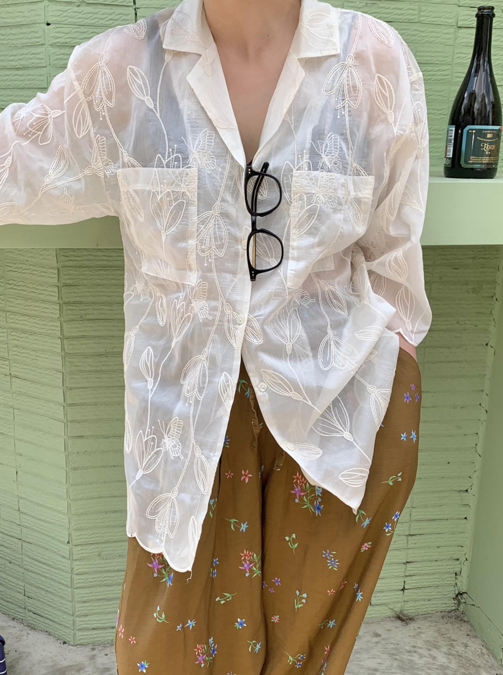 자수 SHIRT