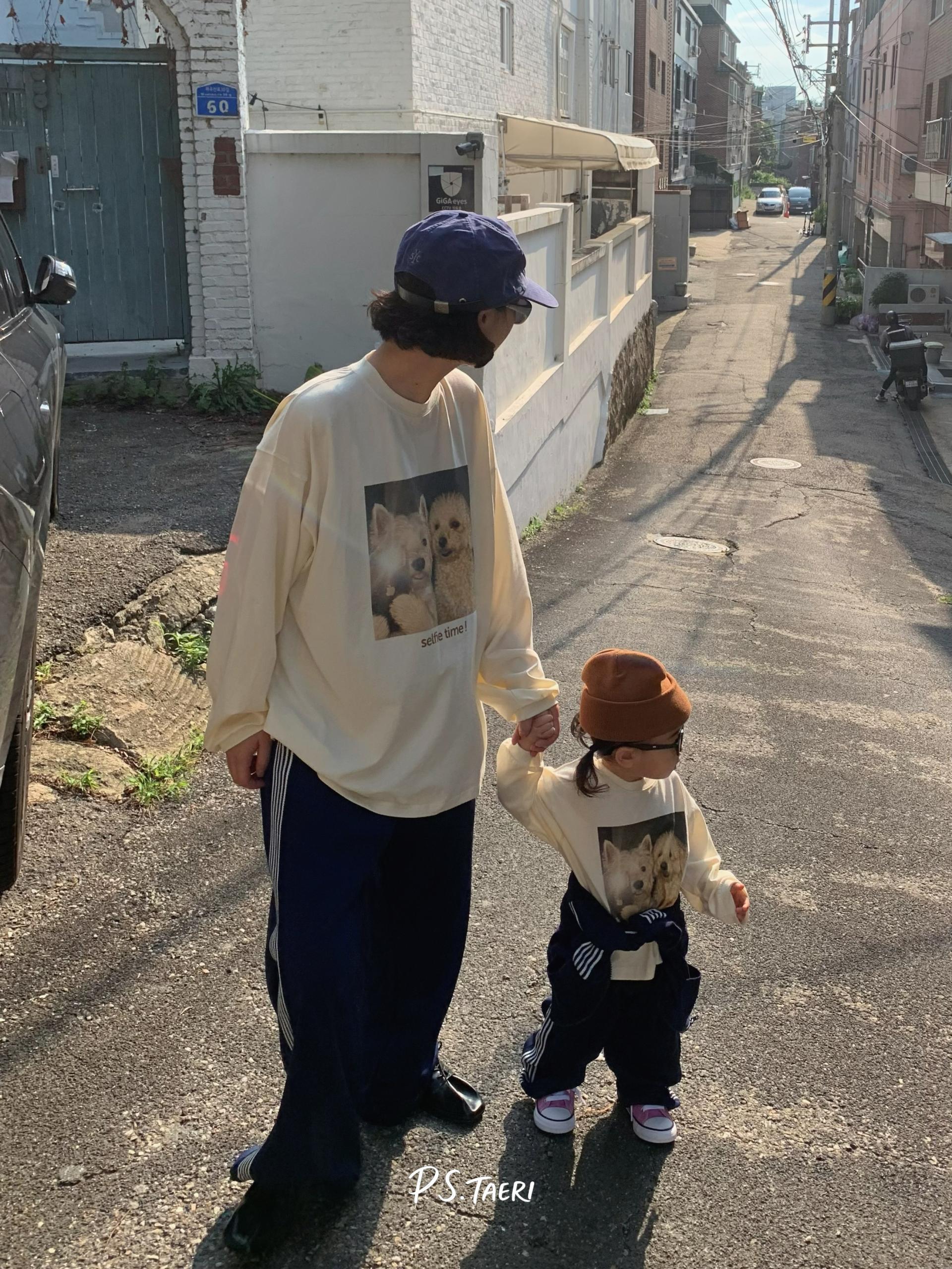 Line Track Pants (Adult)-Navy