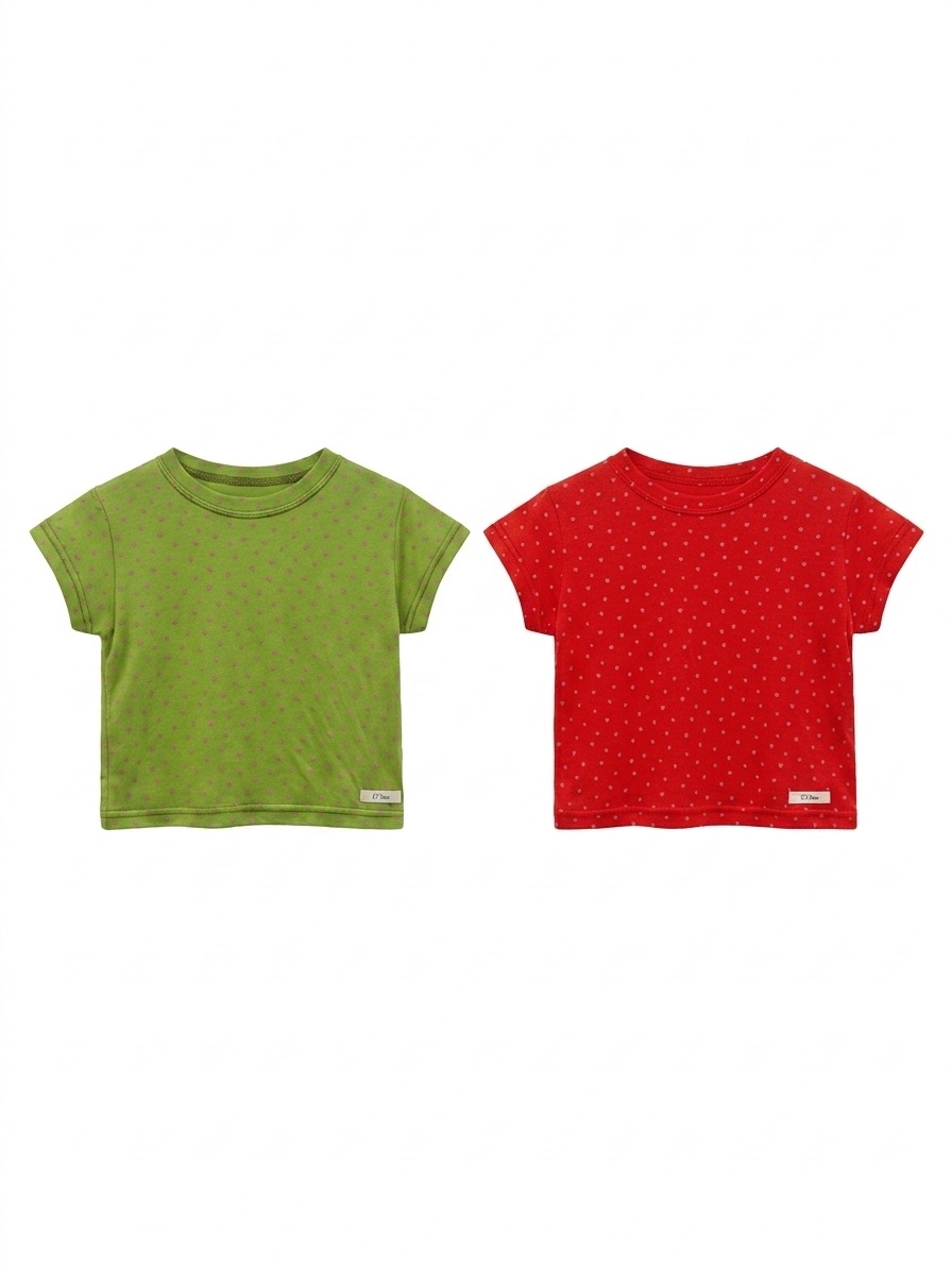 플라워 T SET (Green)
