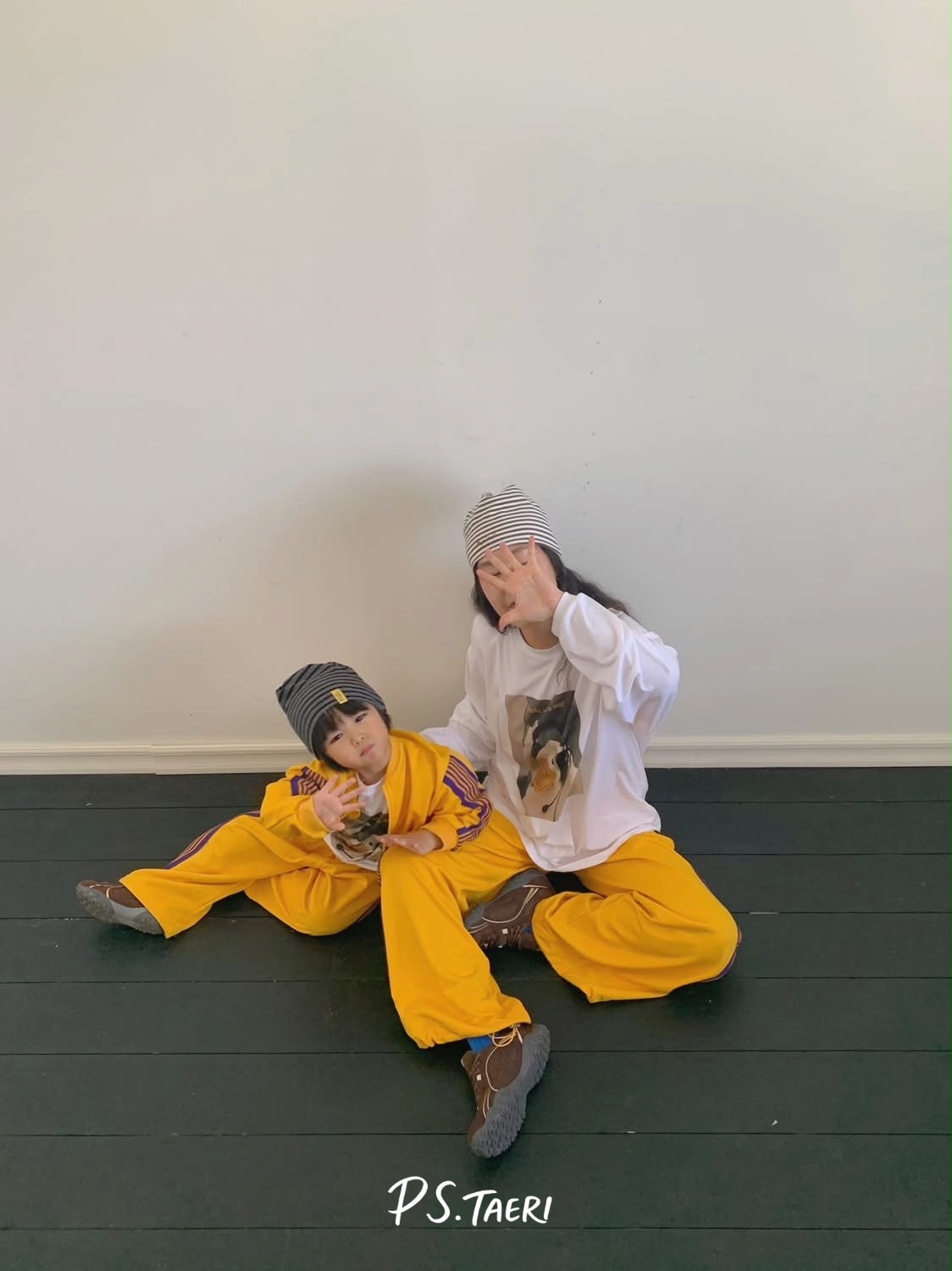 Line Track ZIP-UP (Kids)-Yellow