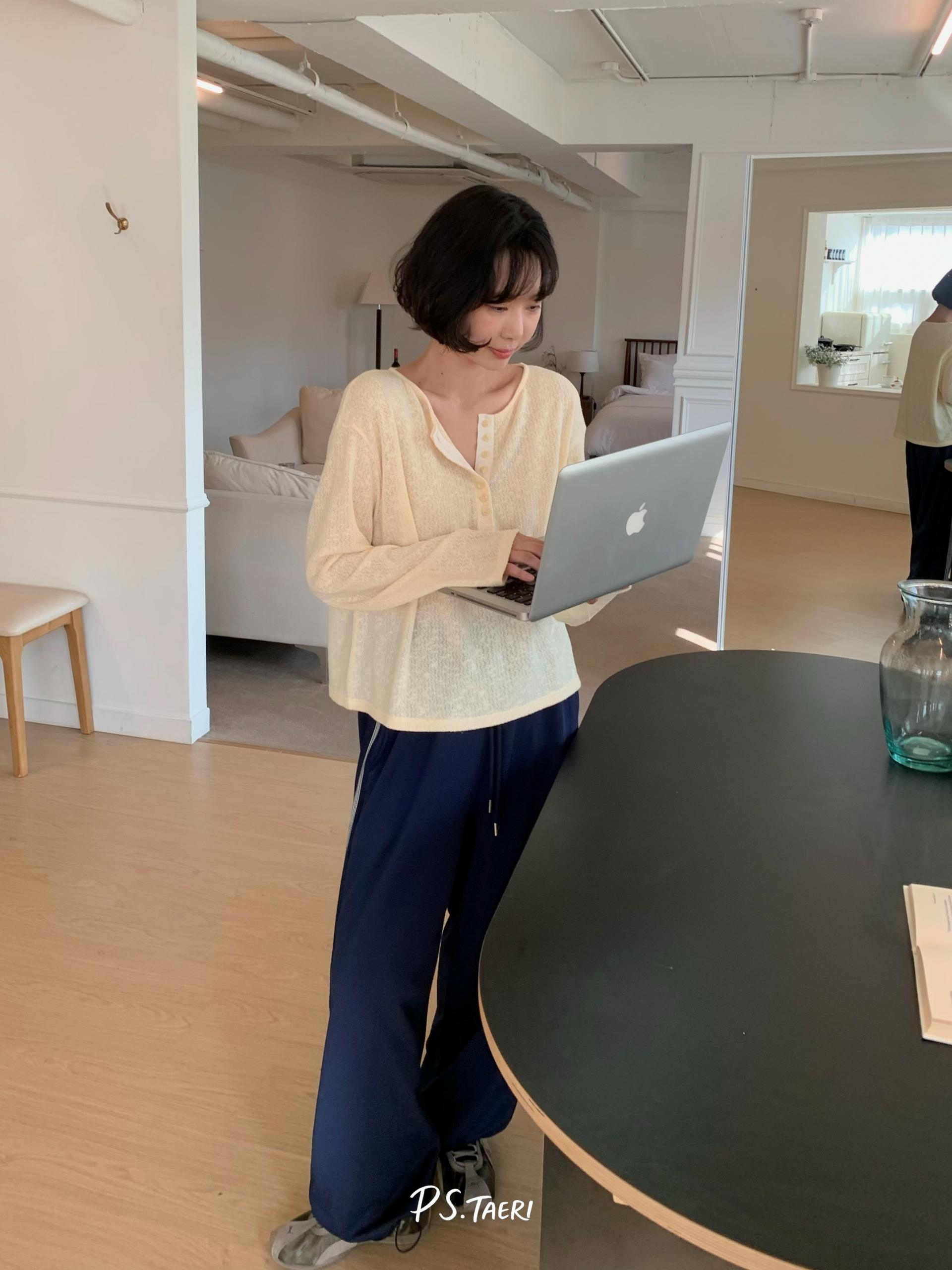 Line Track Pants (Adult)-Navy