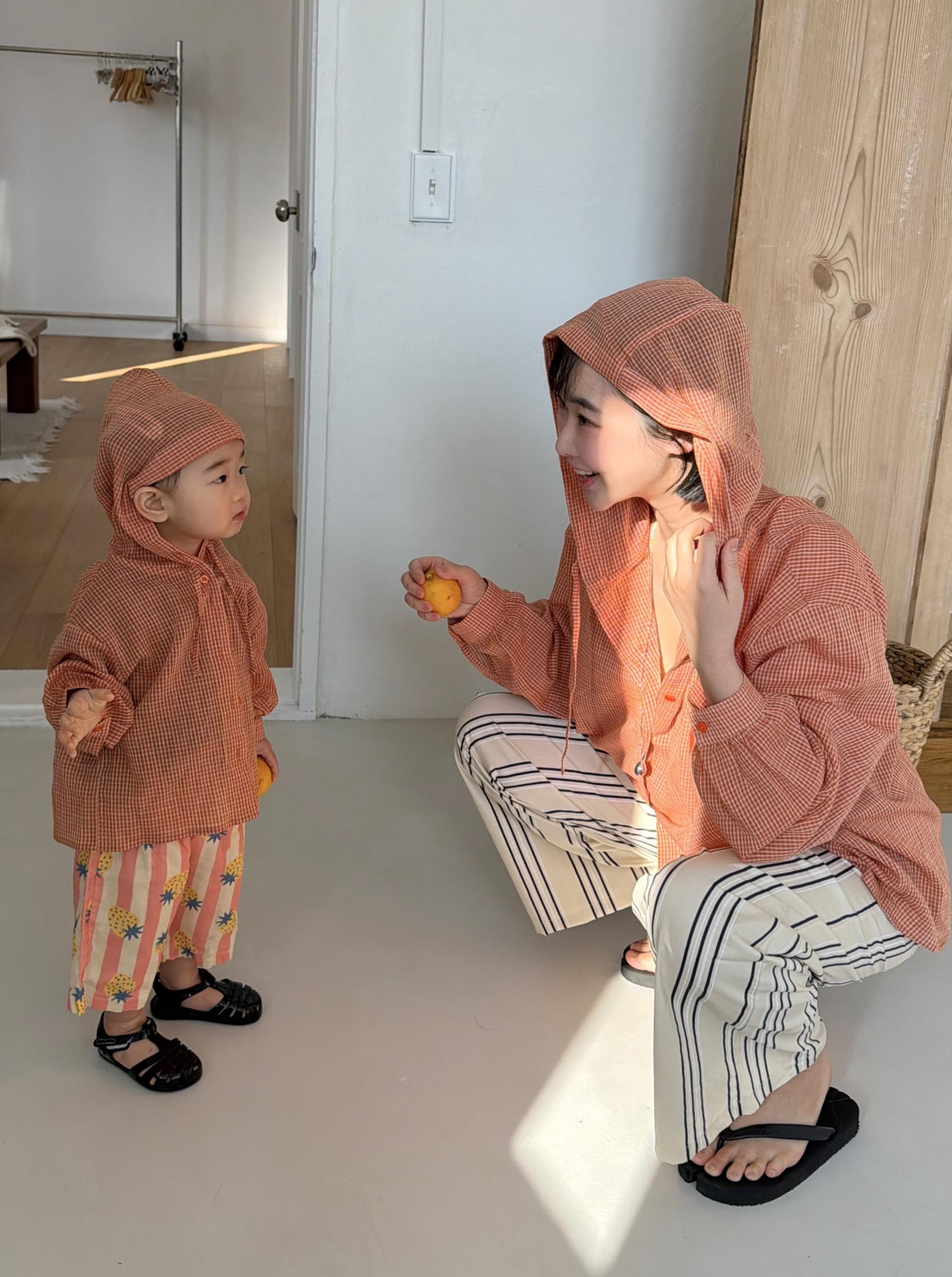 체크후디 SHIRTS