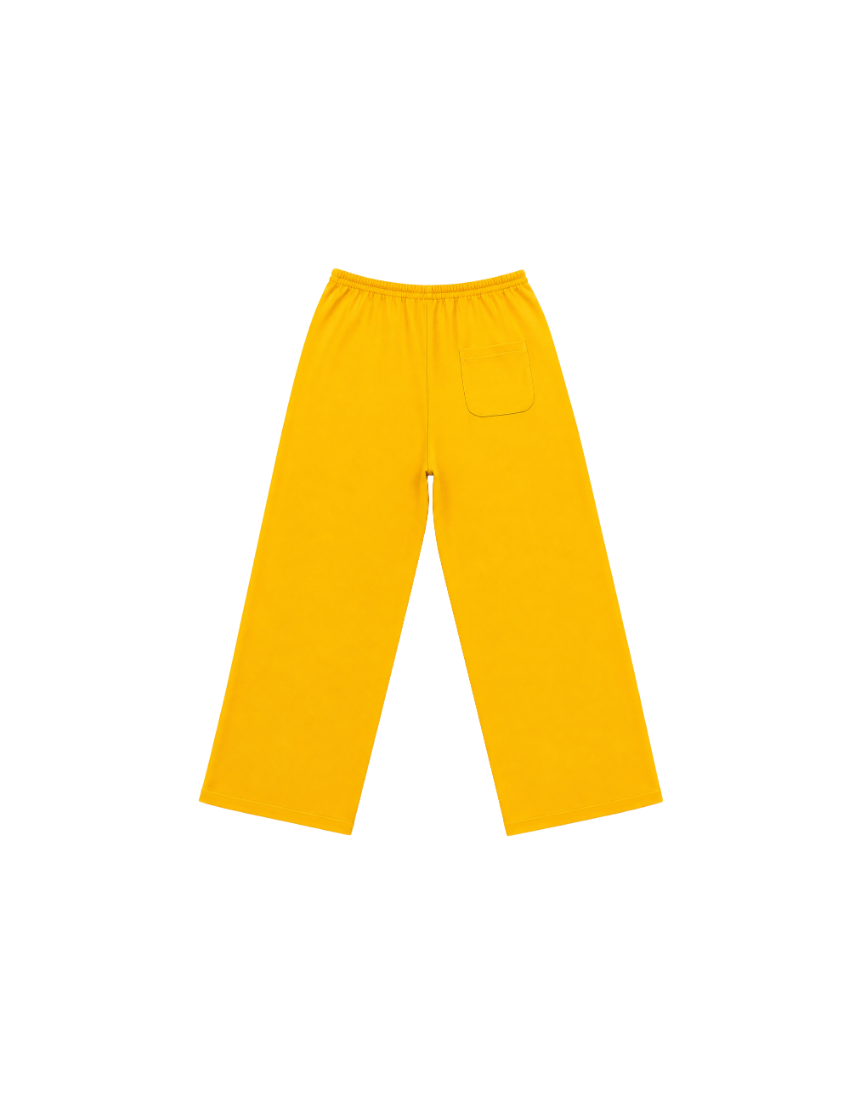 Line Track Pants (Adult)-Yellow