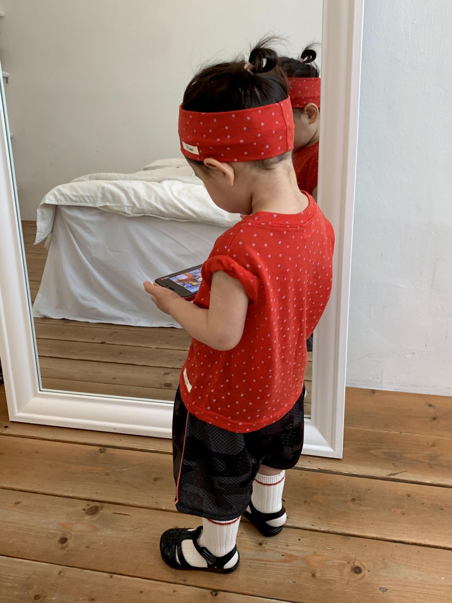 플라워 T SET (Red)
