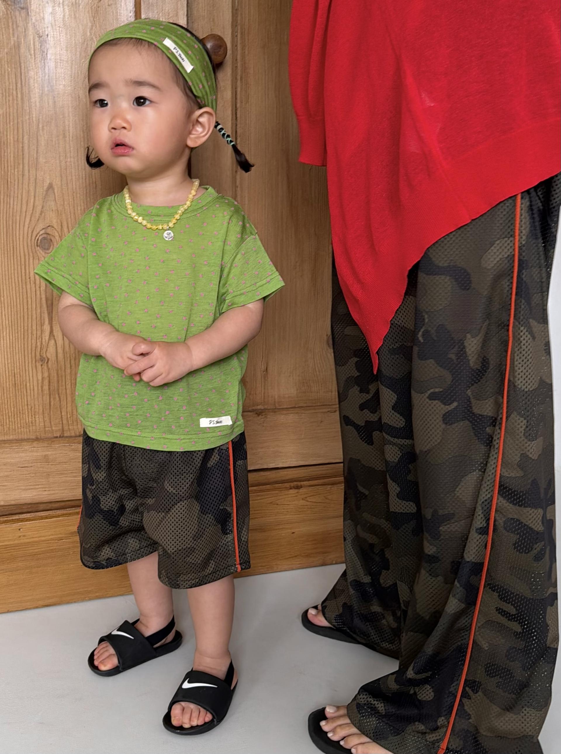 플라워 T SET (Green)