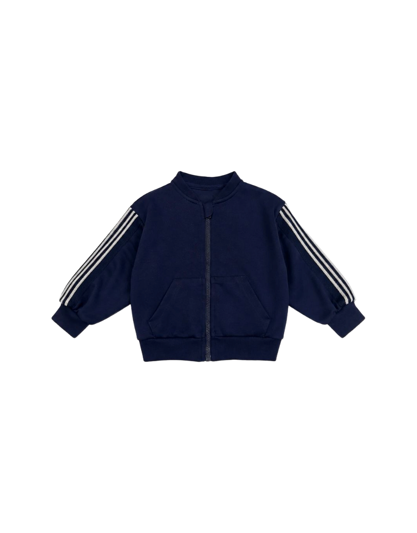 Line Track ZIP-UP (Kids)-Navy