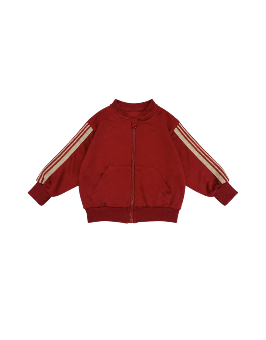 Line Track ZIP-UP (Kids)-Red