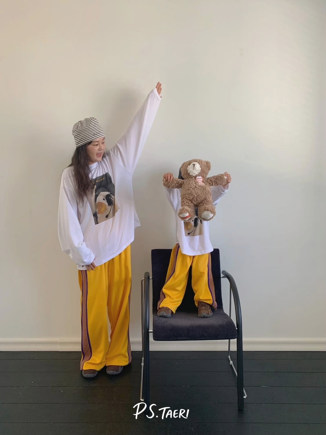 Hello Duck T-shirt (Kids)-White