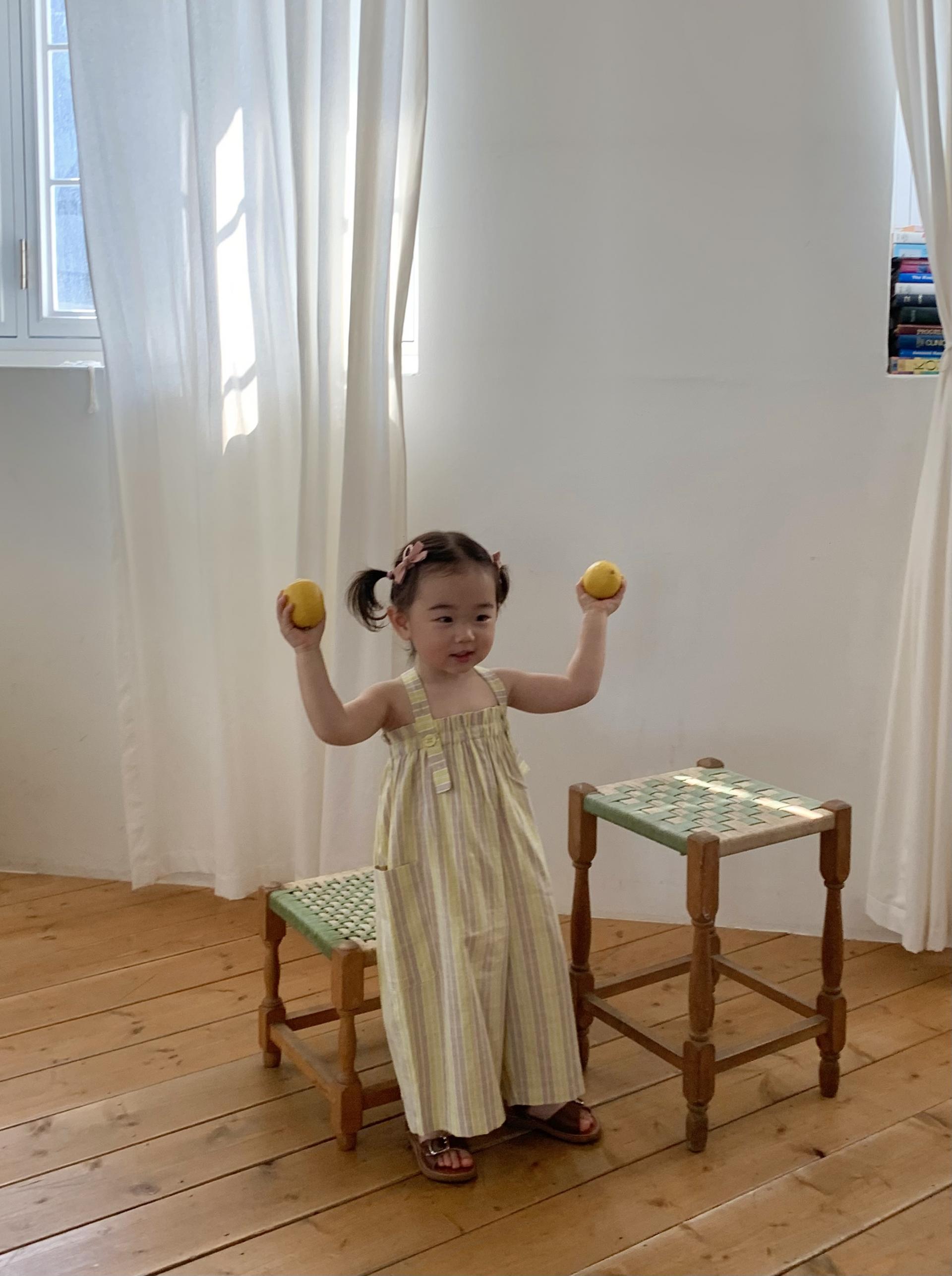 레인ST 멜빵 (Yellow)