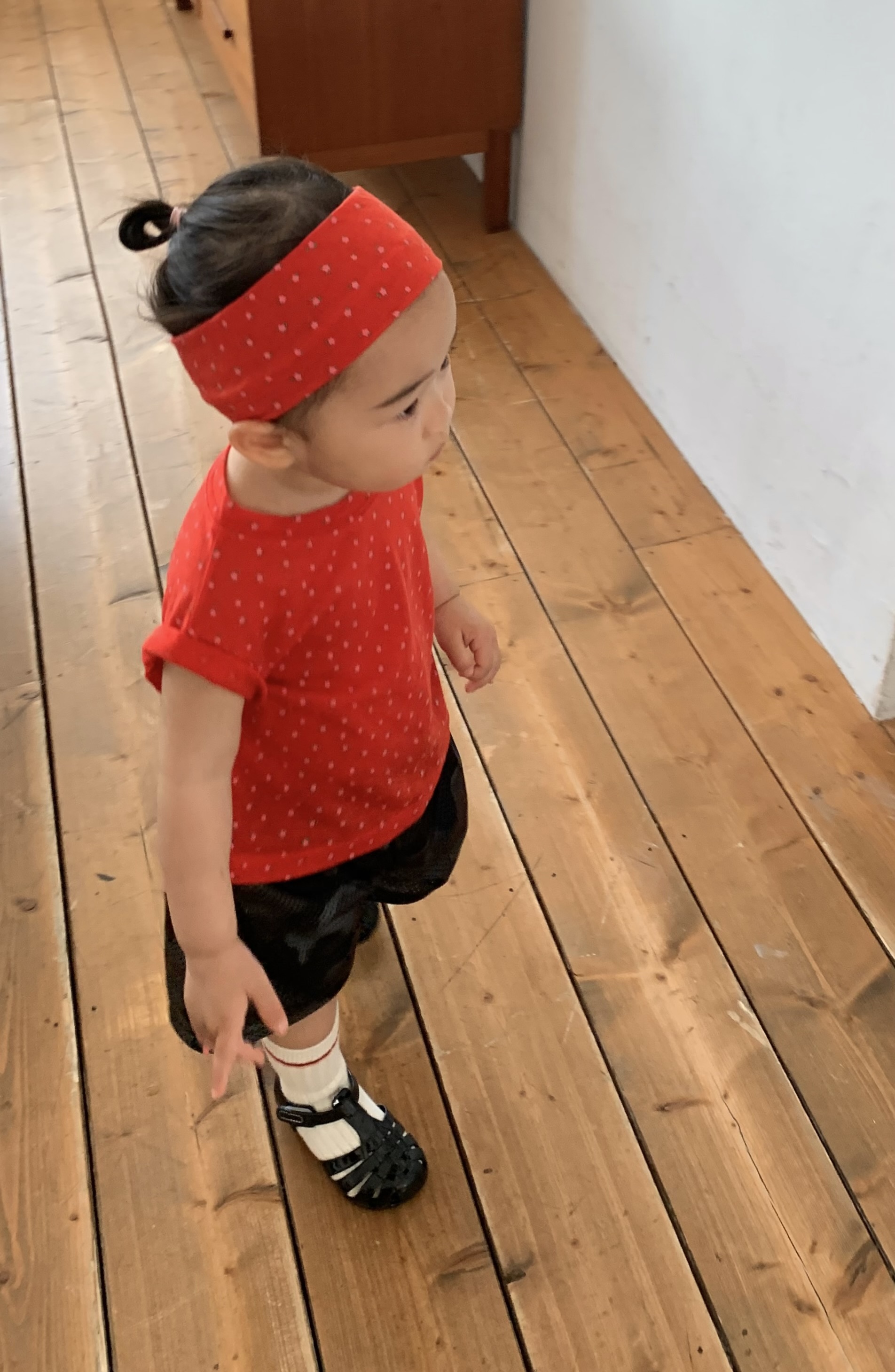 플라워 T SET (Red)