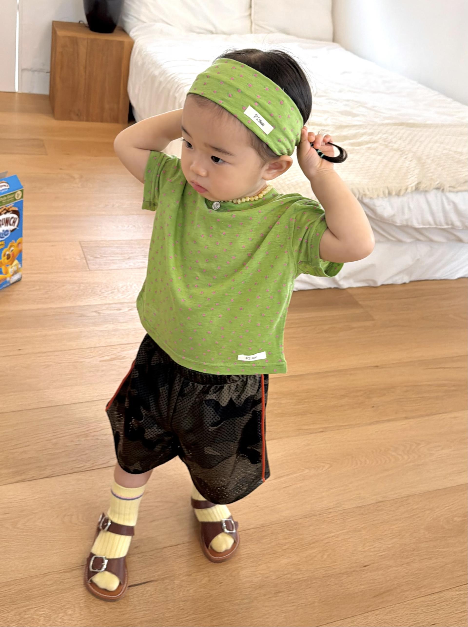 플라워 T SET (Green)