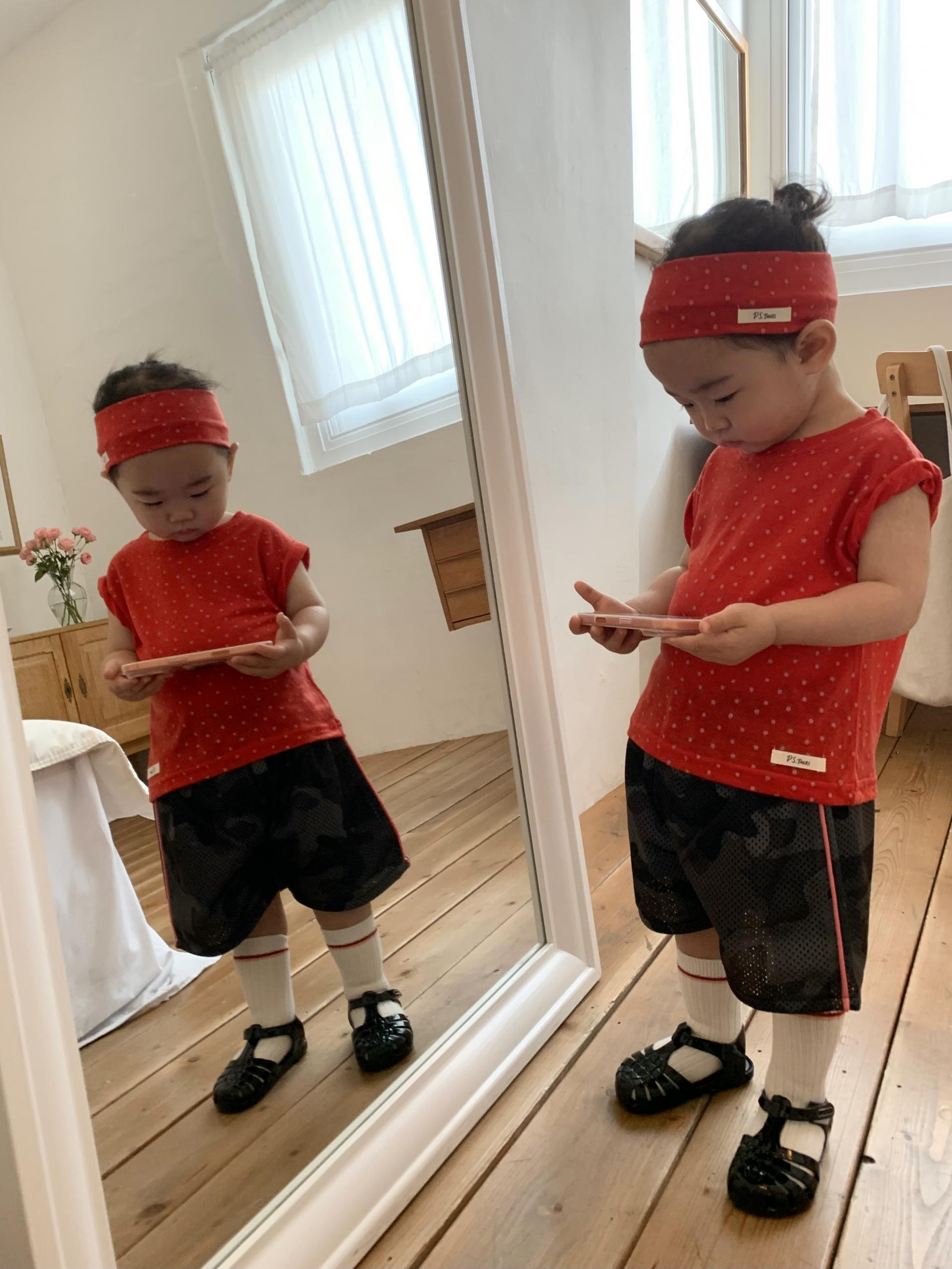 플라워 T SET (Red)