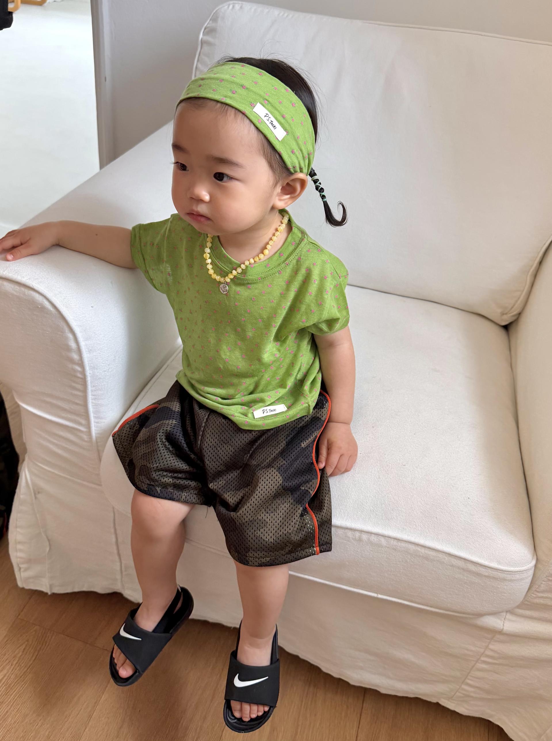 플라워 T SET (Green)