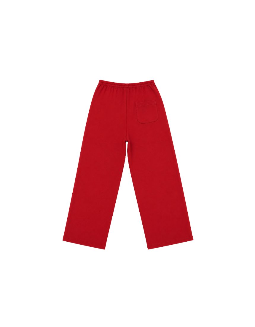 Line Track Pants (Adult)-Red