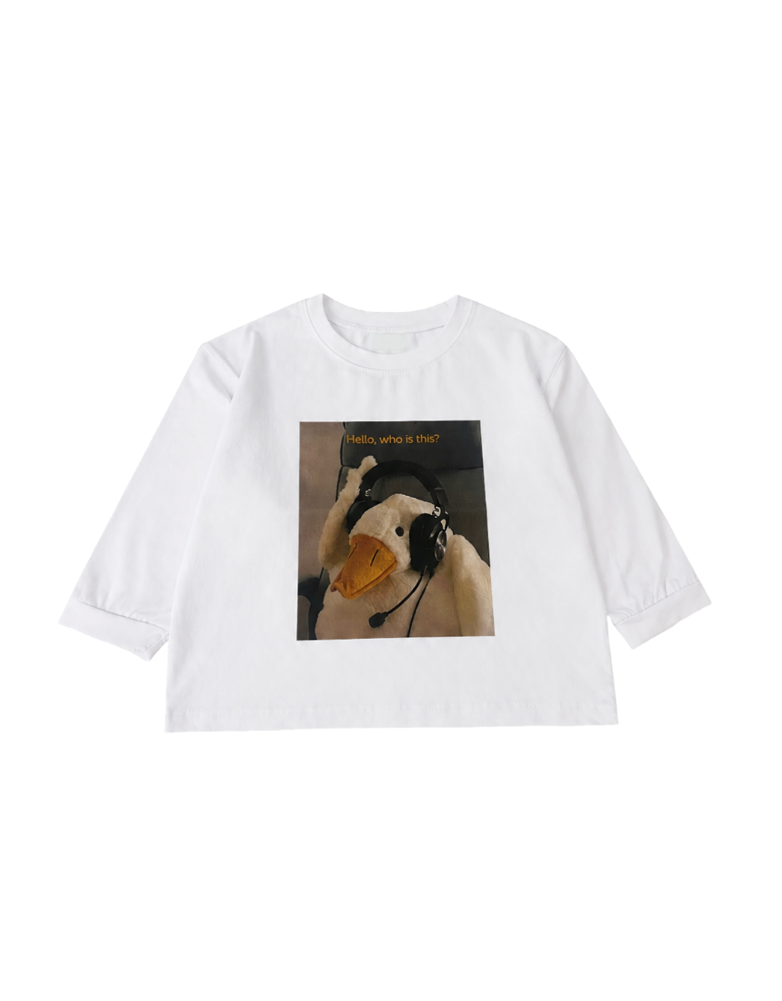 Hello Duck T-shirt (White)