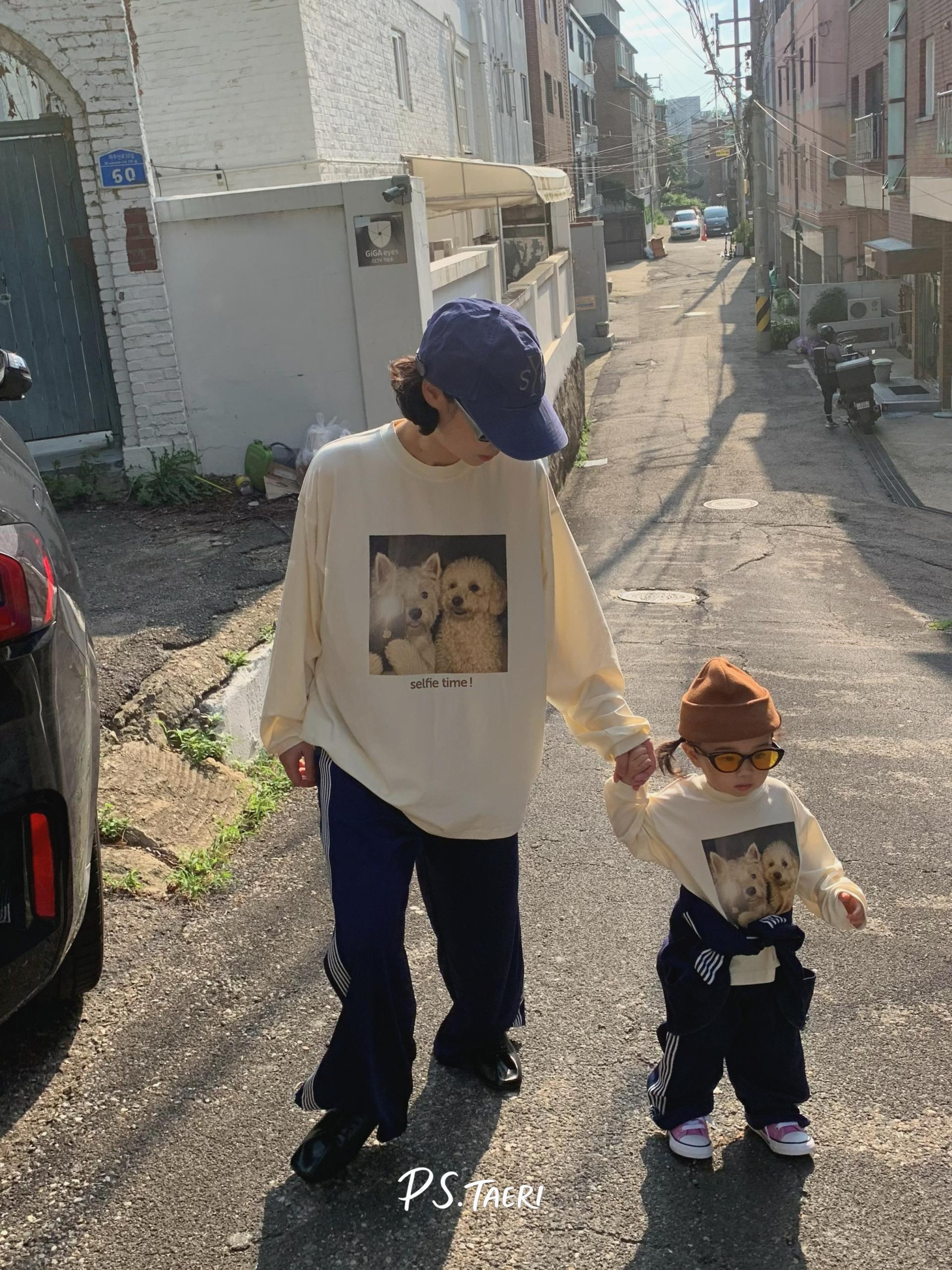 Line Track Pants (Adult)-Navy