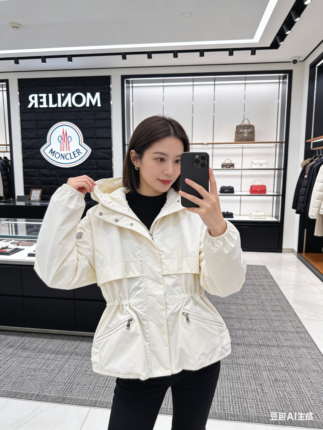 몽클레어 지퍼 바람막이 2컬러