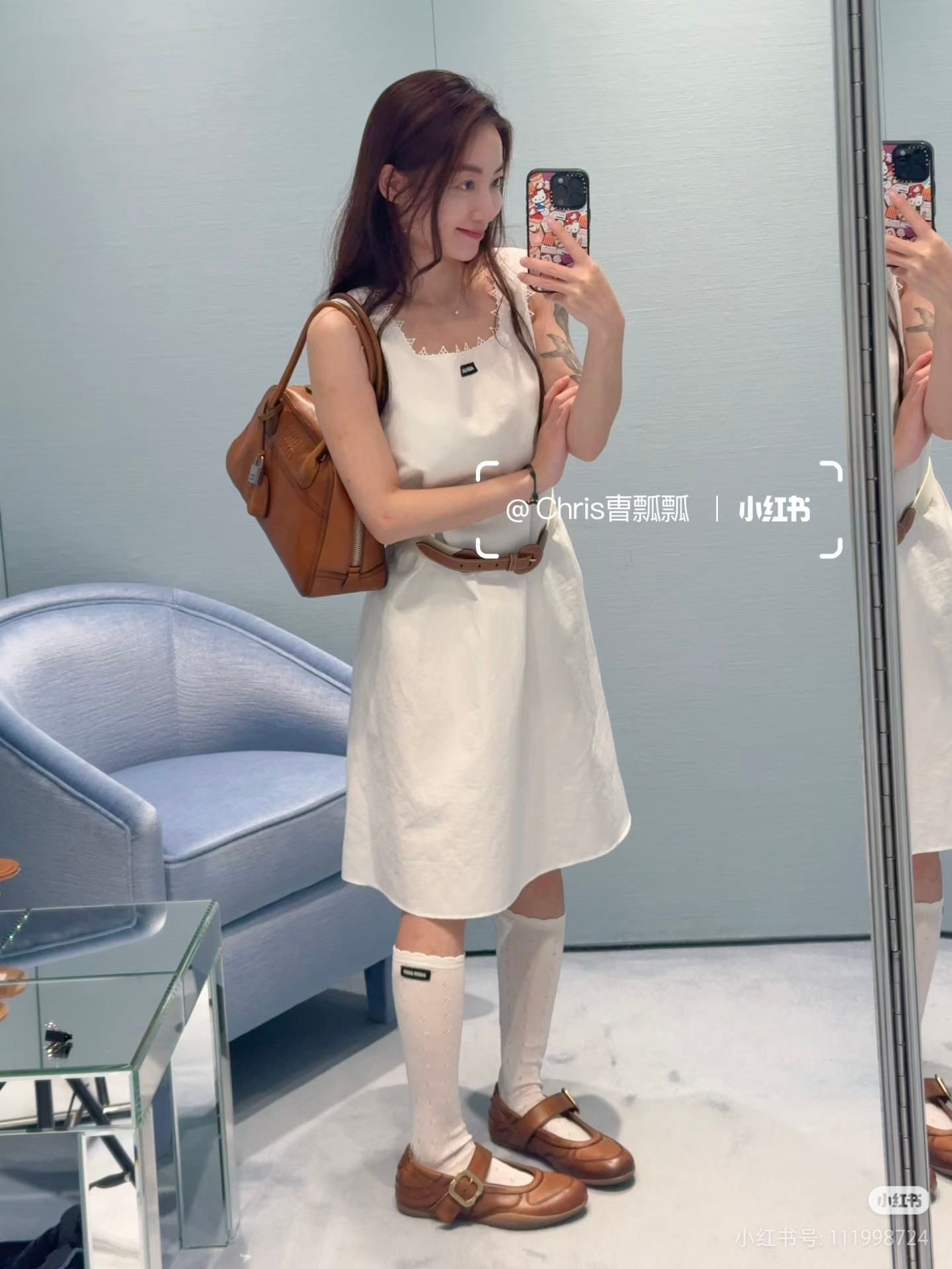 [고퀄]미우미우 민소매 원피스