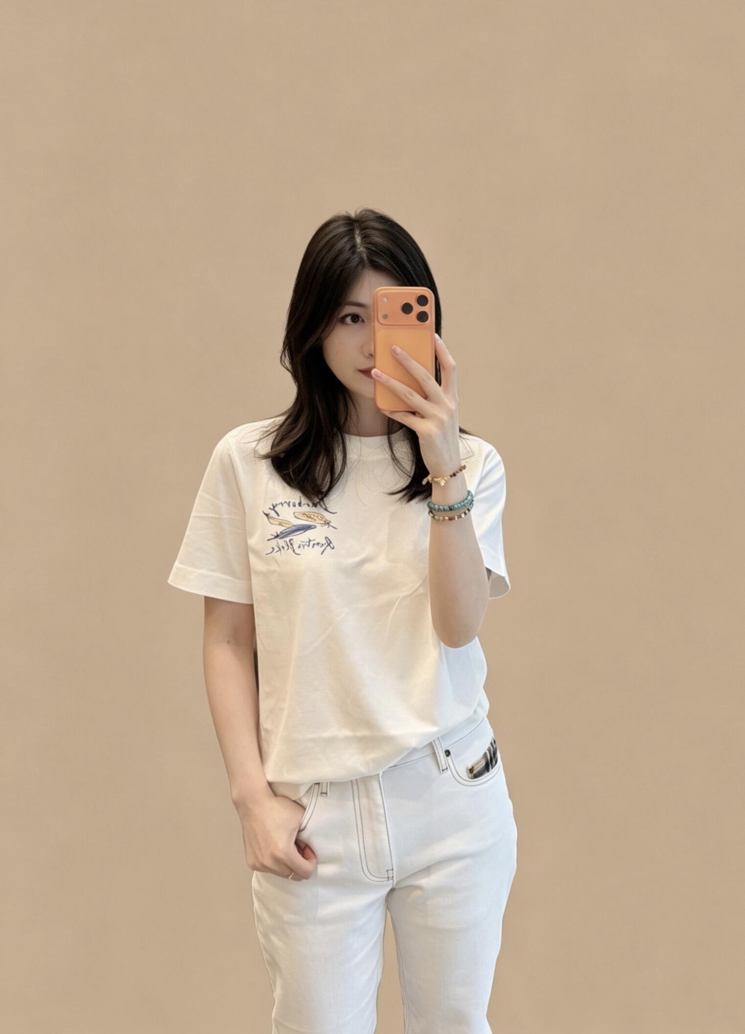버버리 맨즈 남여공용 프린팅 2컬러