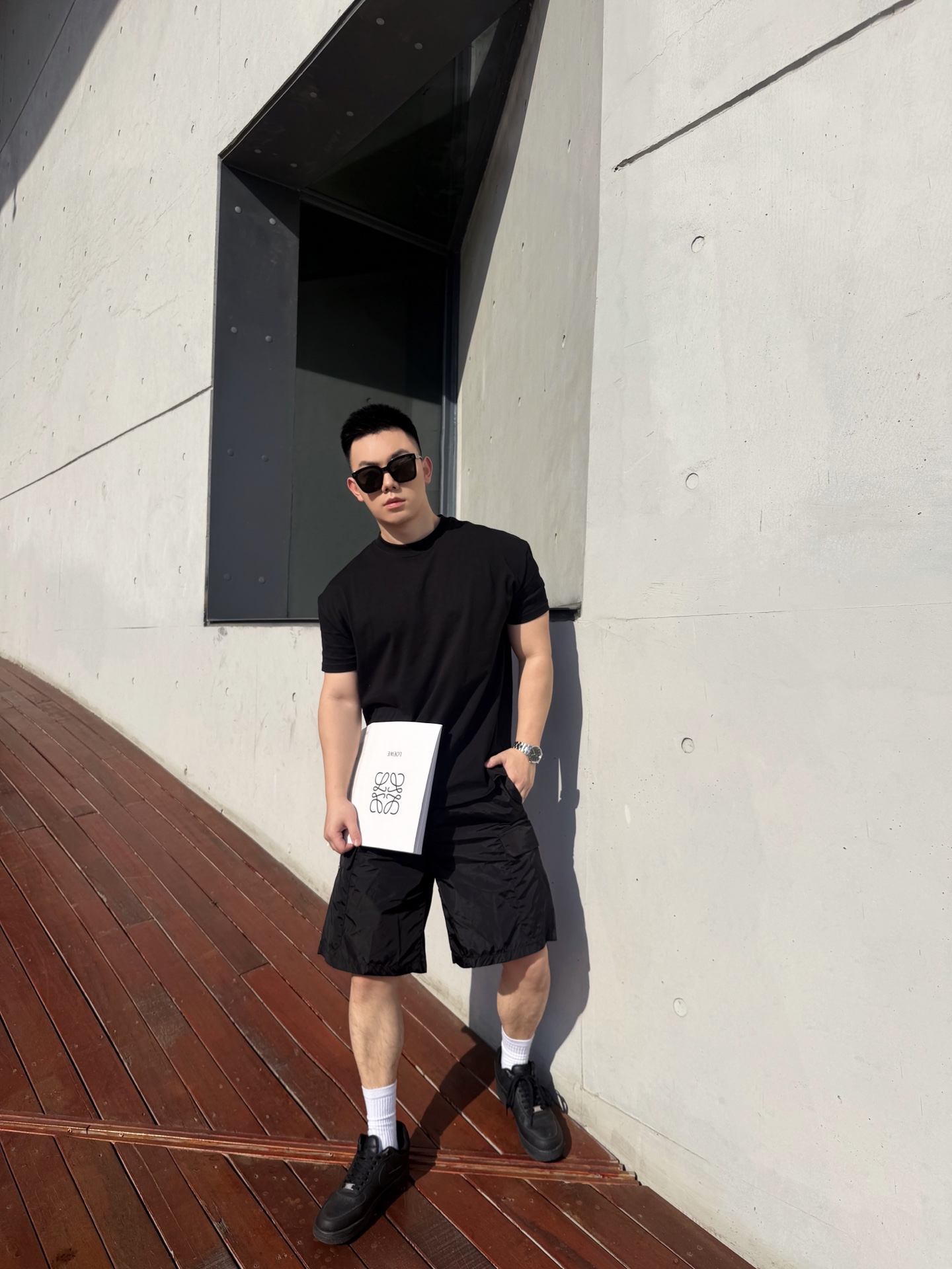 프라다 맨즈 나일론 숏팬츠 2컬러