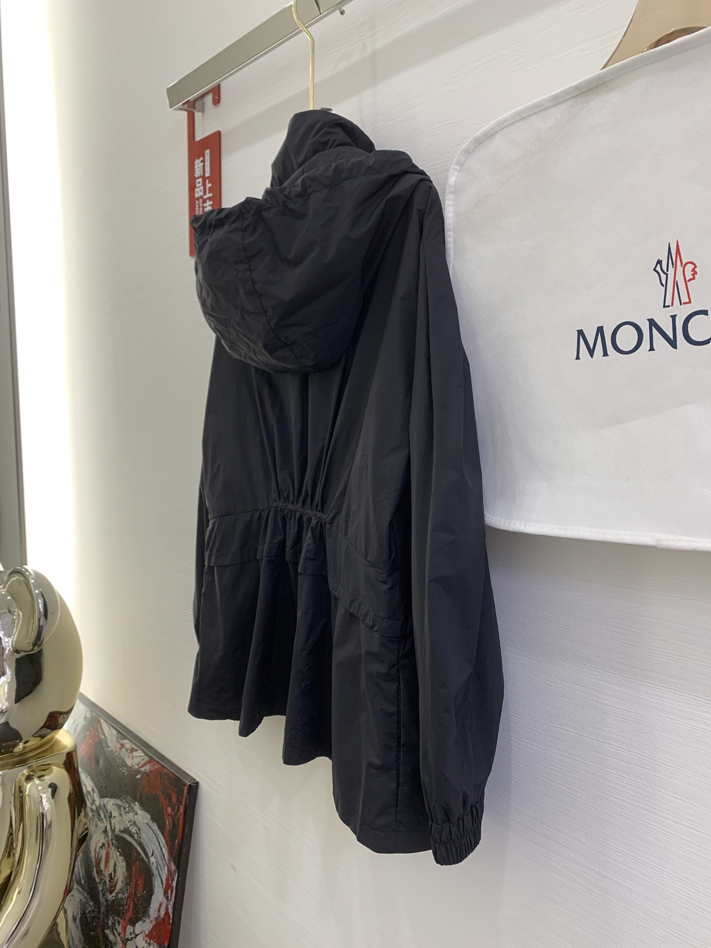 몽클레어 바브레 후드 미디 바람막이 2컬러