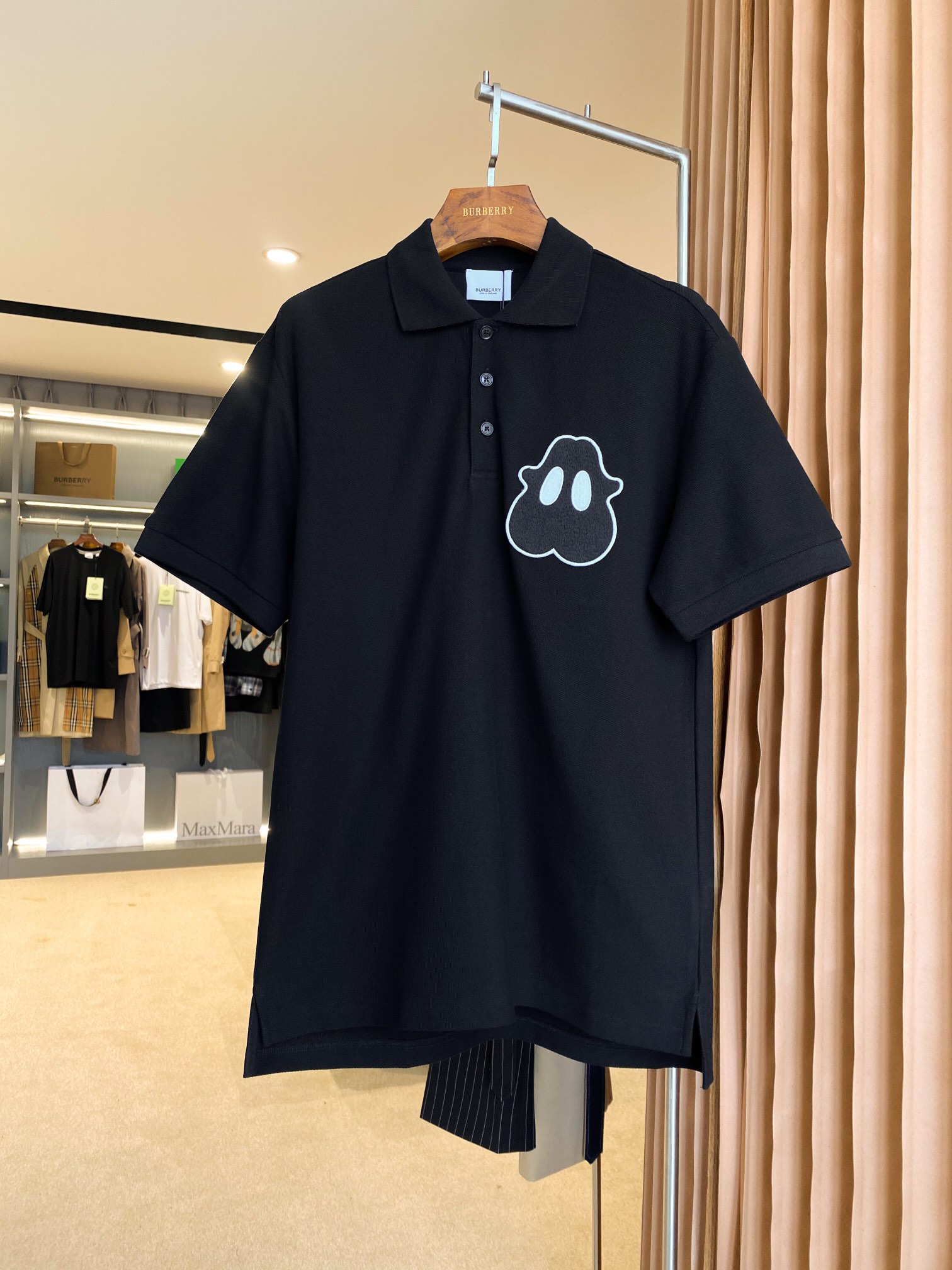 버버리 맨즈 몬스터 피케이 반팔티 2컬러
