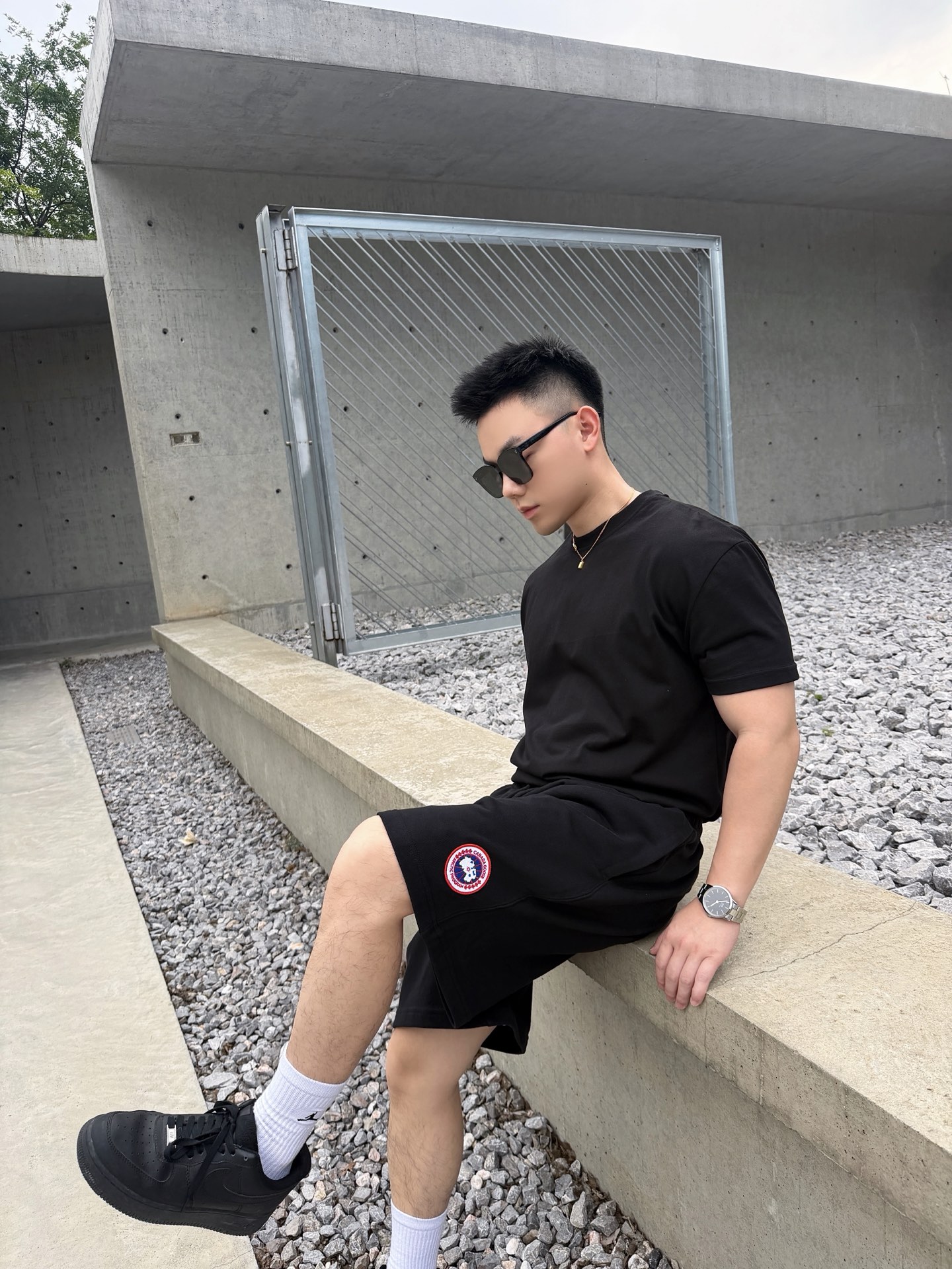 캐나다구스 맨즈 밴딩 숏팬츠