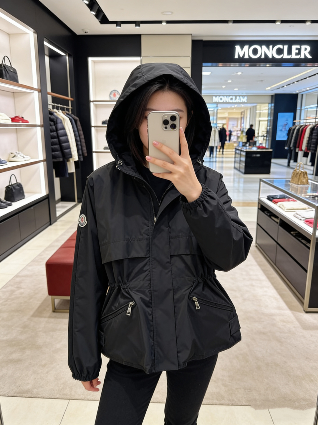 몽클레어 지퍼 바람막이 2컬러