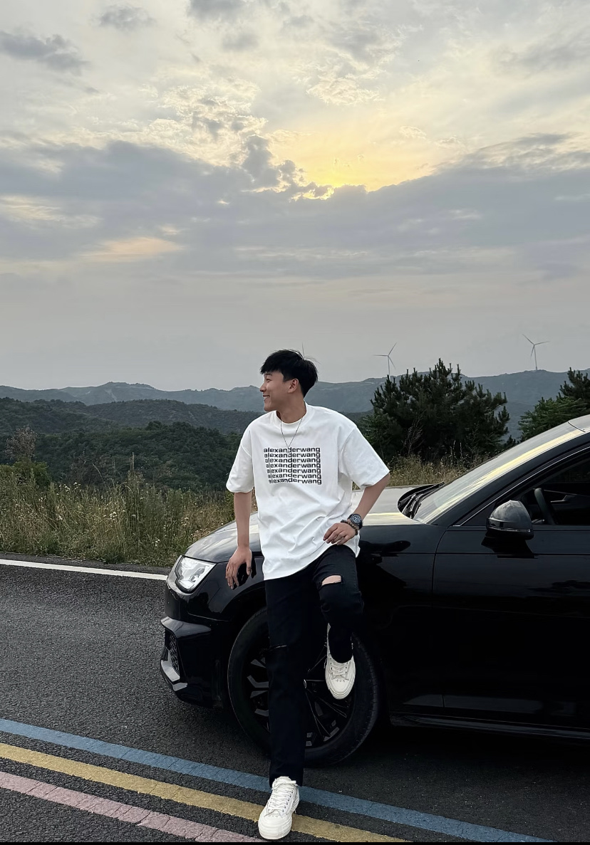 알렉산더왕 맨즈 남여공용 로고 반팔티 3컬러