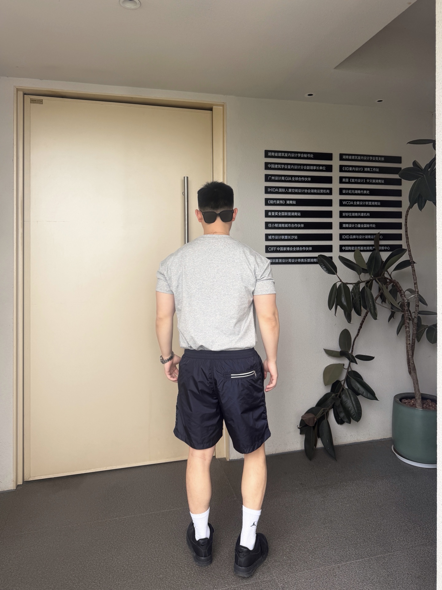 몽클레어 맨즈 밴딩 숏팬츠 2컬러