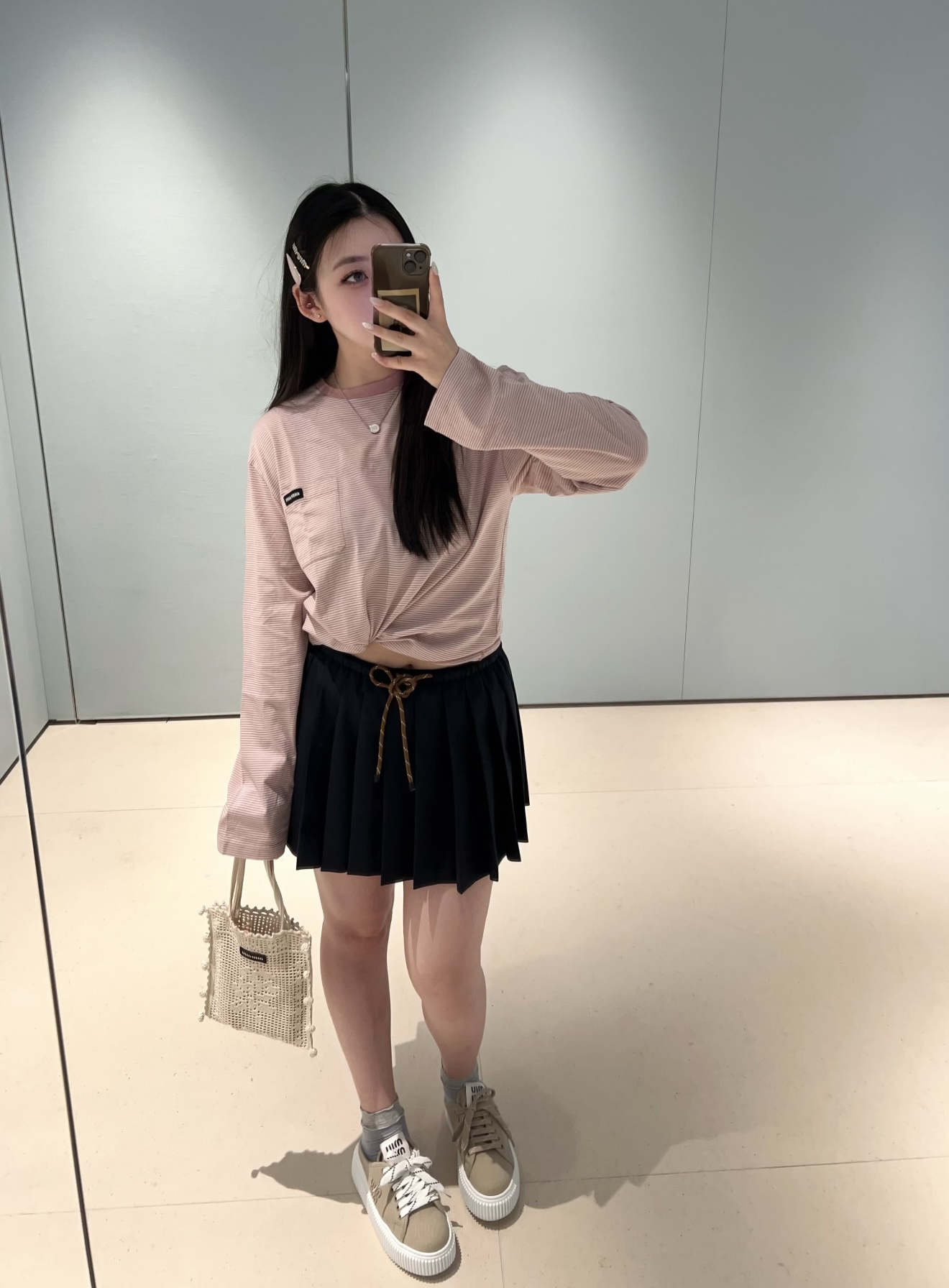 [고퀄] 미우미우 긴팔 티셔츠