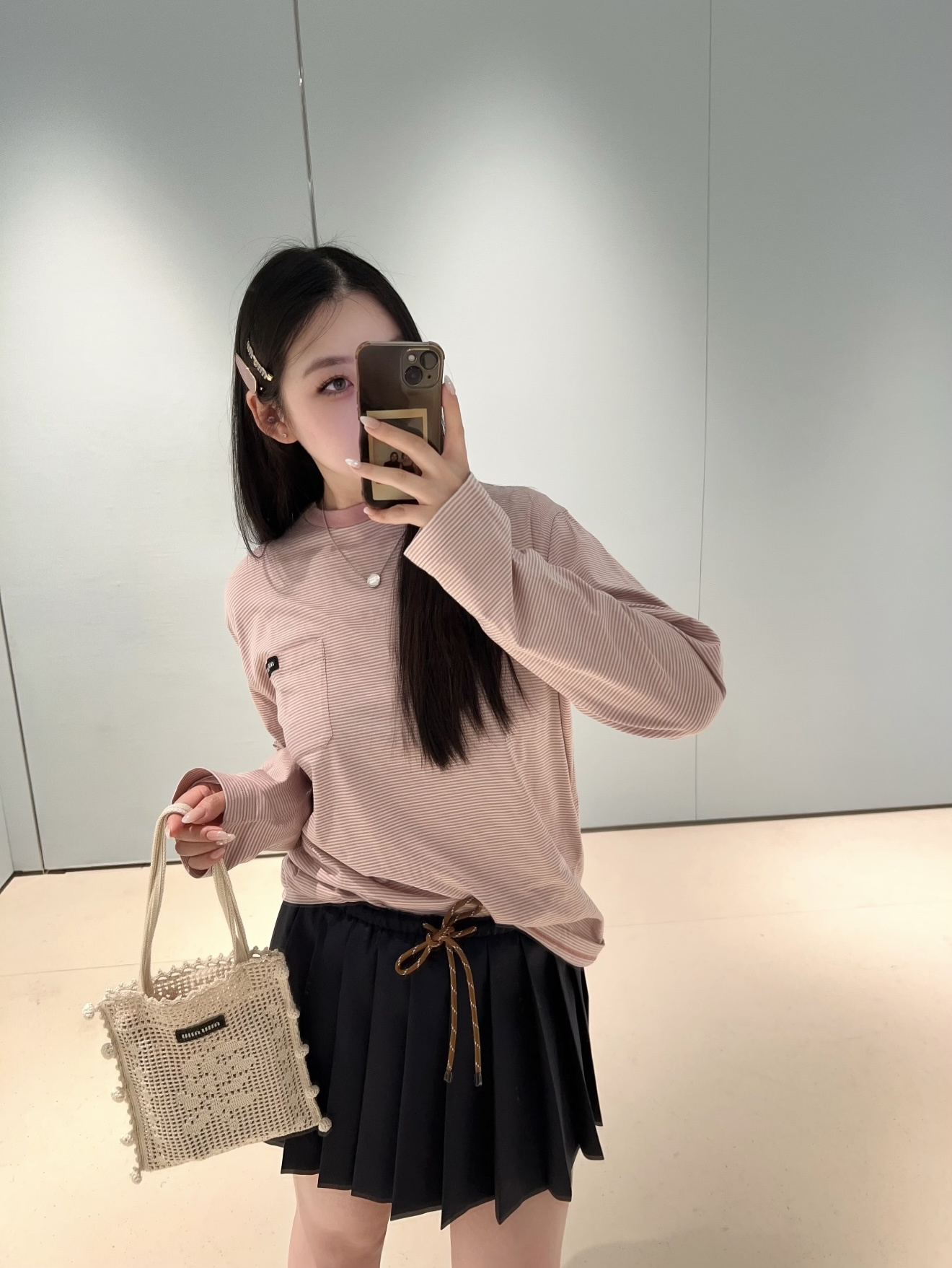 [고퀄] 미우미우 긴팔 티셔츠