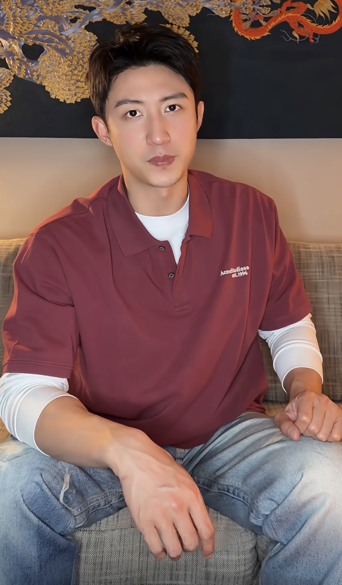아크네스튜디오 맨즈 피케이 반팔티