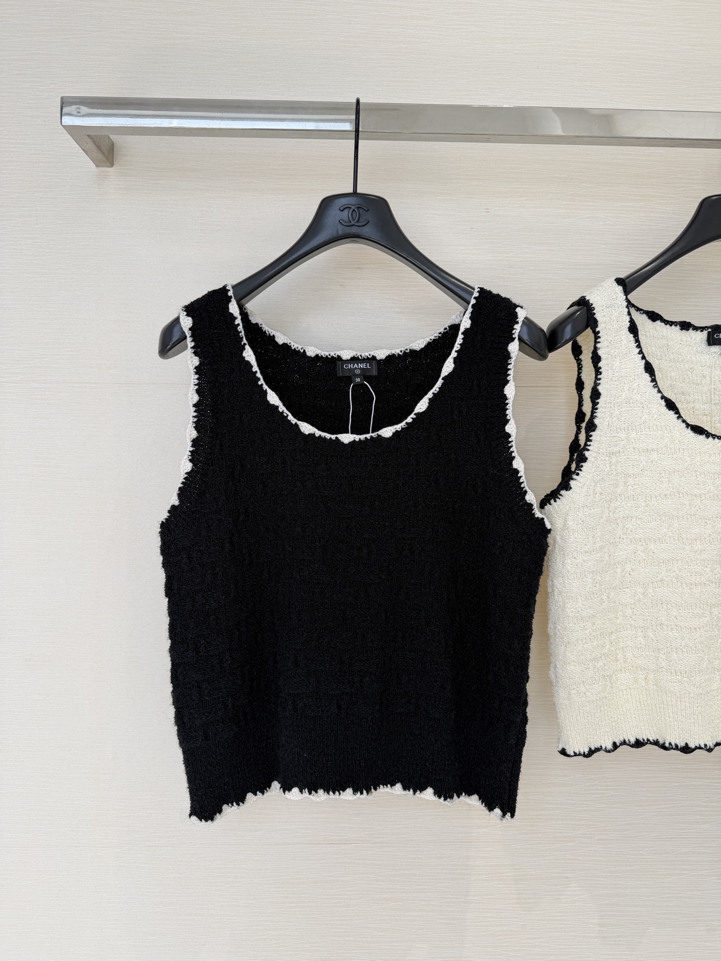 [고퀄]샤넬 크롭 나시