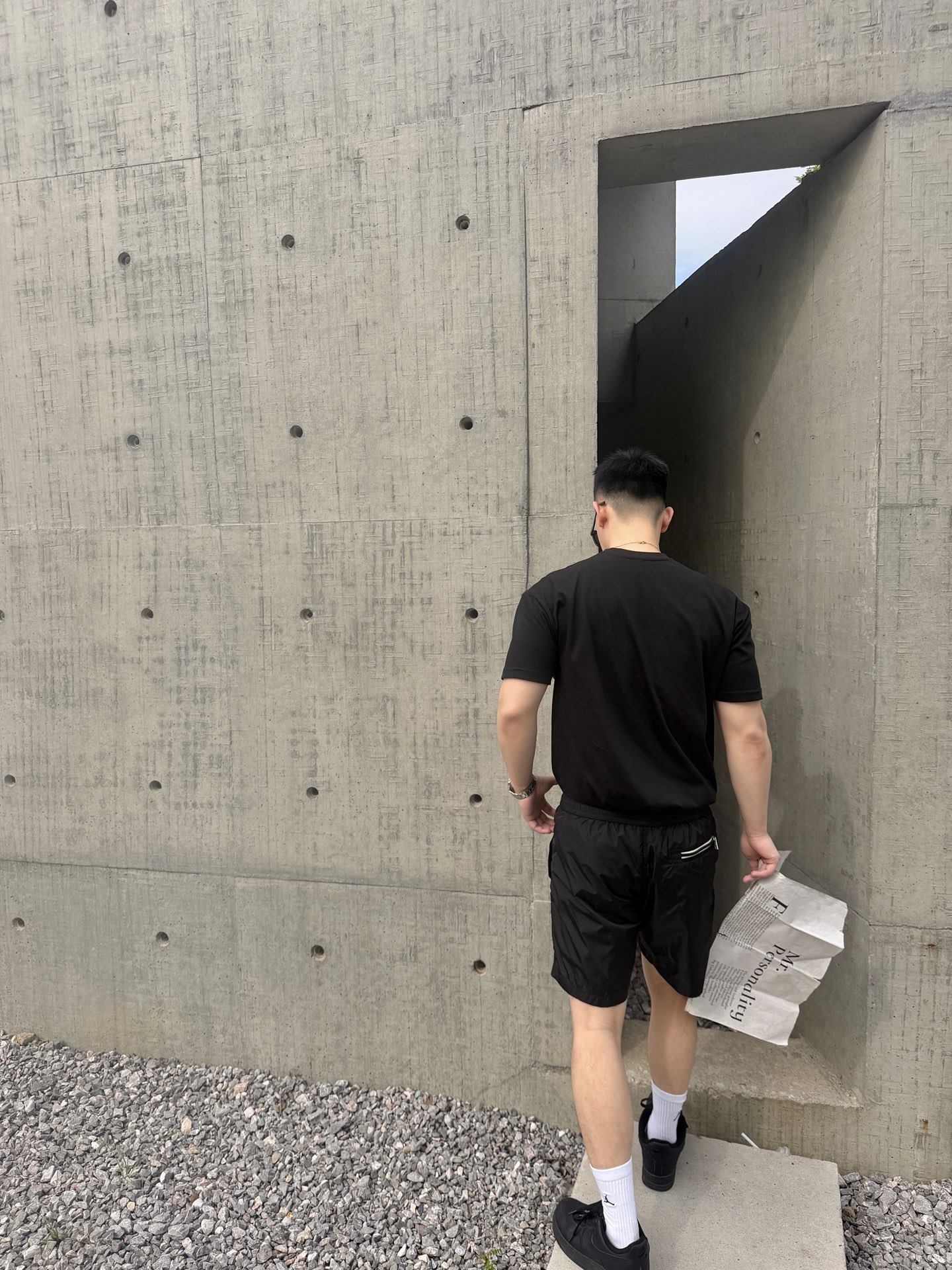 몽클레어 맨즈 밴딩 숏팬츠 2컬러