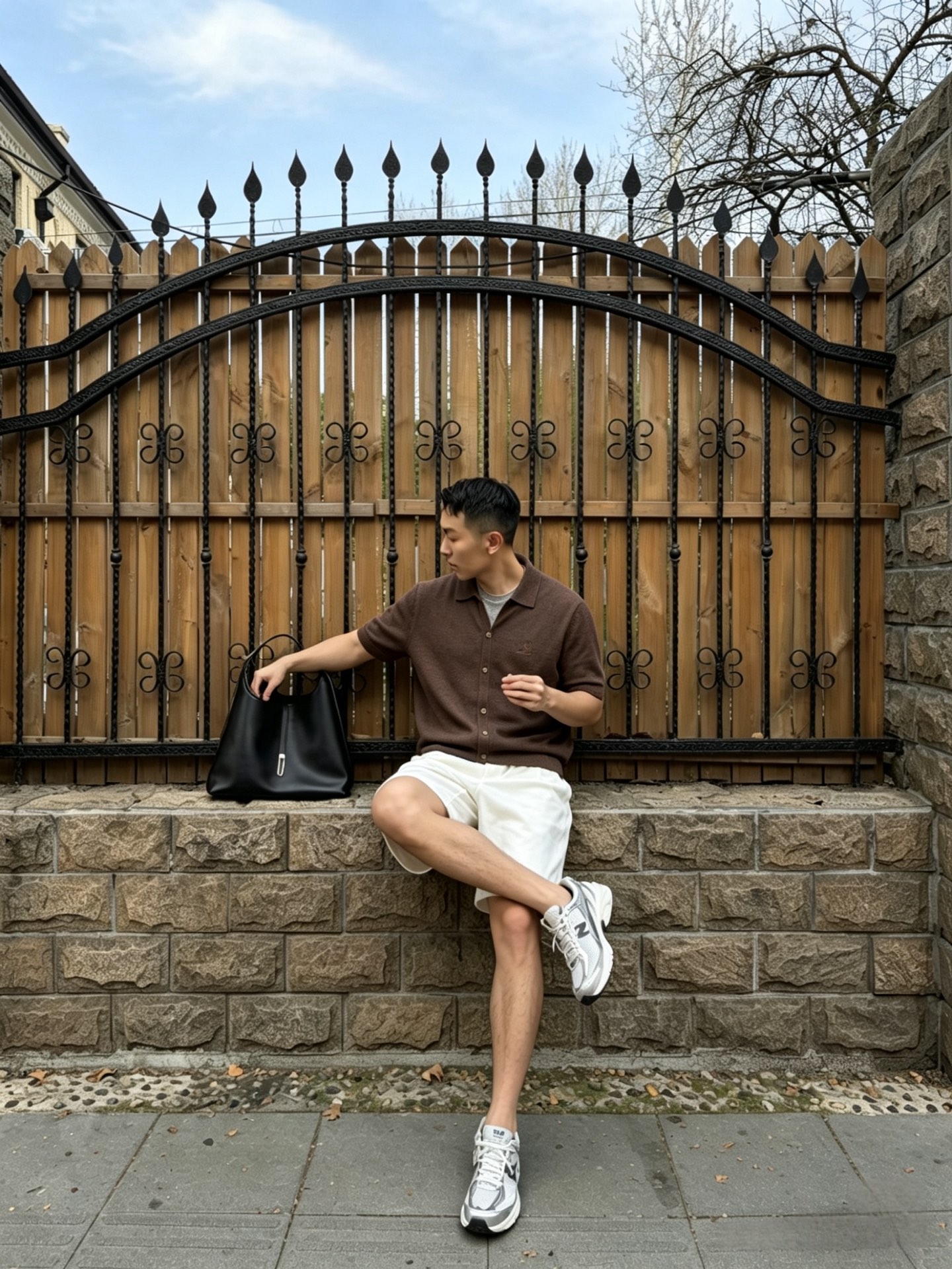 로로피아나 맨즈 반팔 가디건 3컬러
