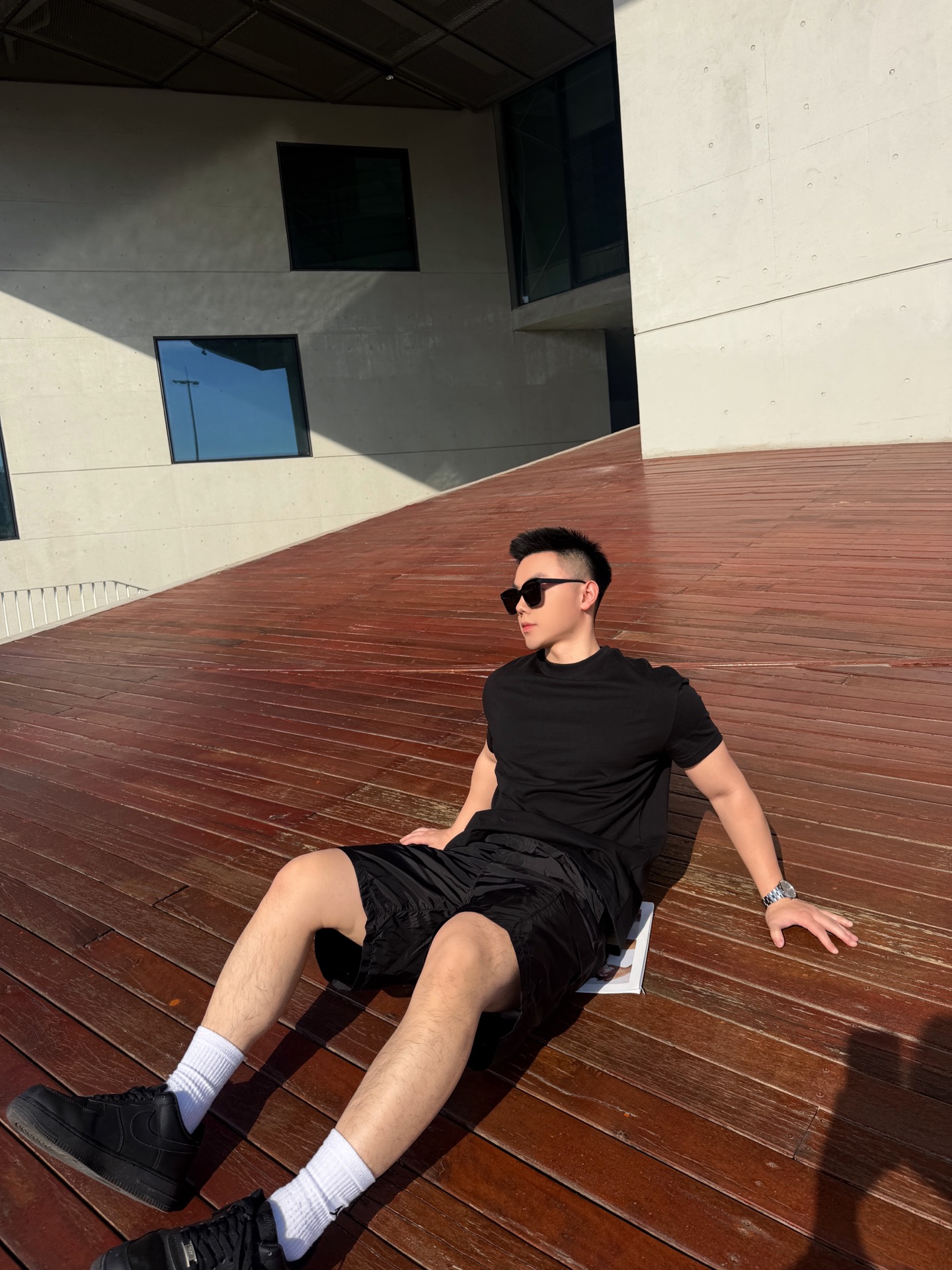 프라다 맨즈 나일론 숏팬츠 2컬러