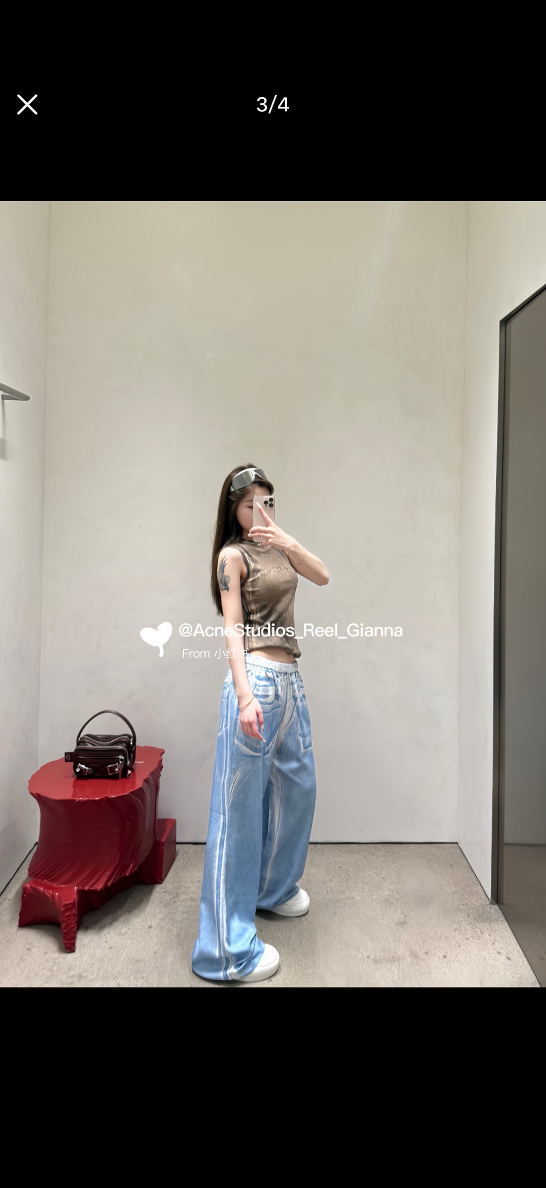 아크네 워싱 나시 2컬러