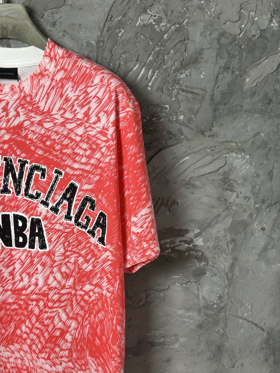 발렌시아가 맨즈 남여공용 NBA 반팔티 2컬러