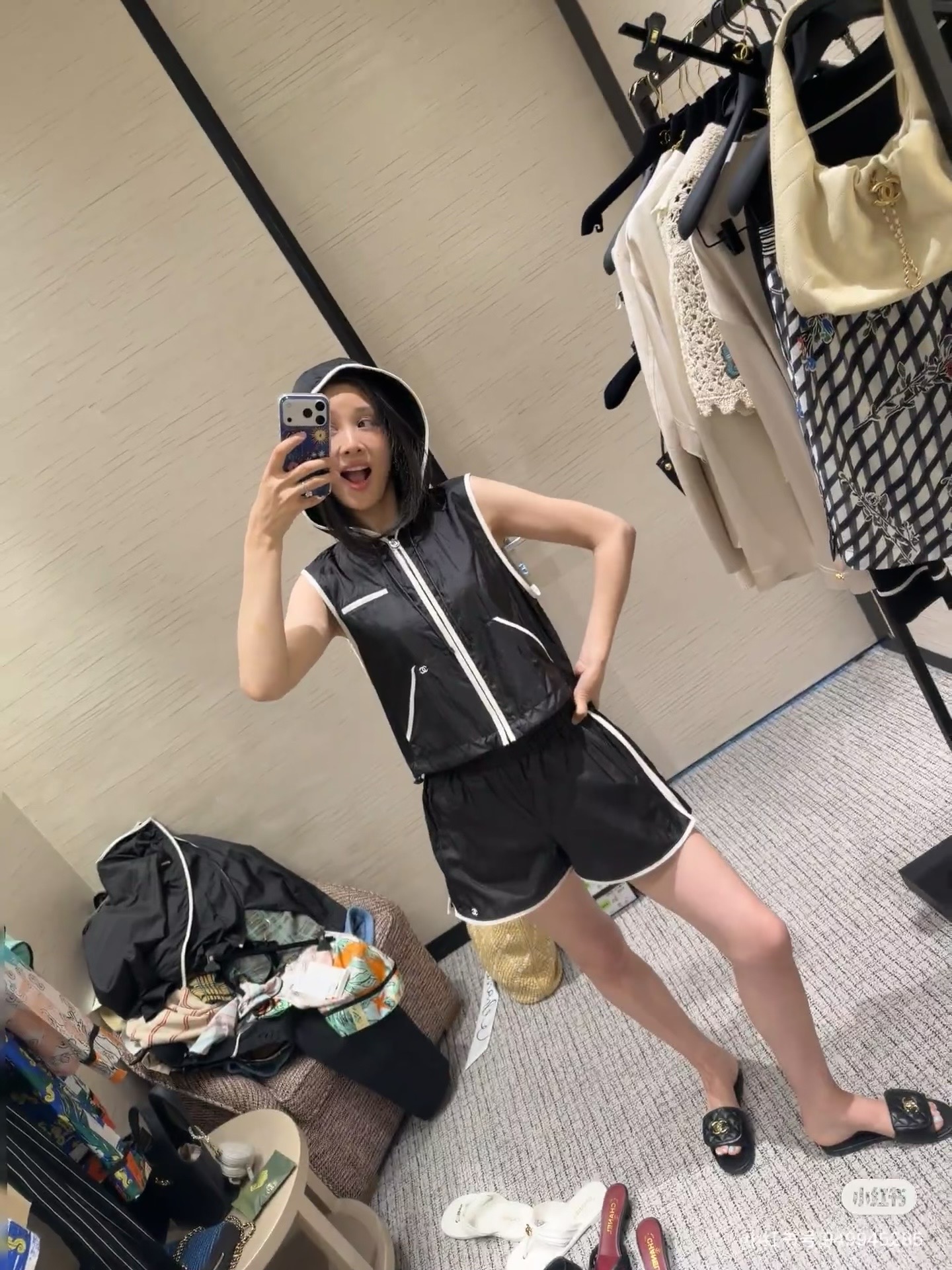 [고퀄] 샤넬 조끼 팬츠 셋업