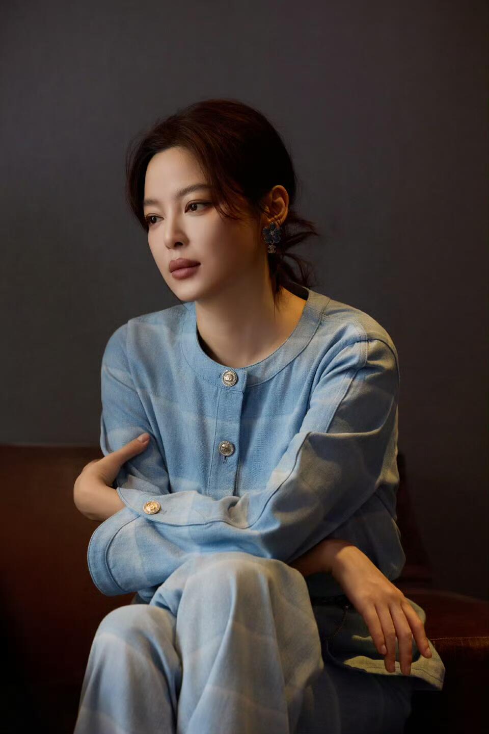 [고퀄]샤넬 스트라이프 데님 자켓 팬츠 셋업