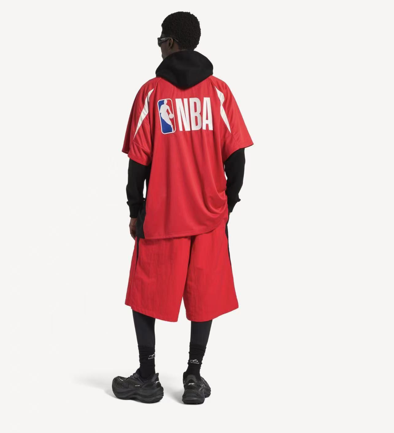 발렌시아가 맨즈 남여공용 NBA 반팔티 3컬러